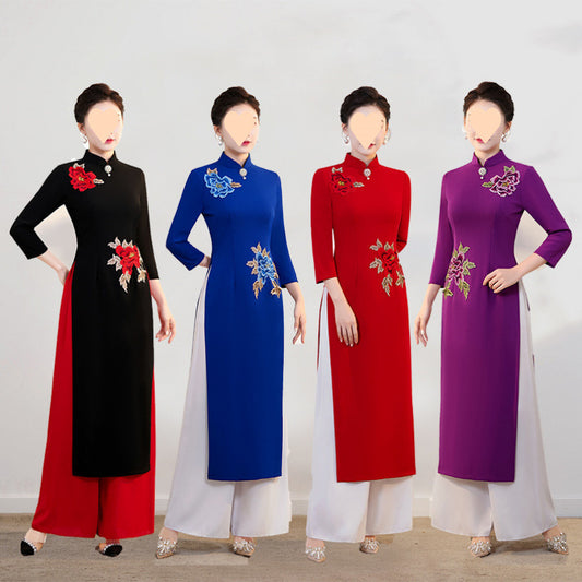 Cheongsam two-piece set