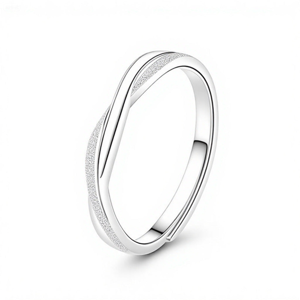 Ring with the sun and moon superimposed on it