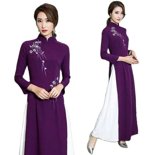 Chinese-style cheongsam