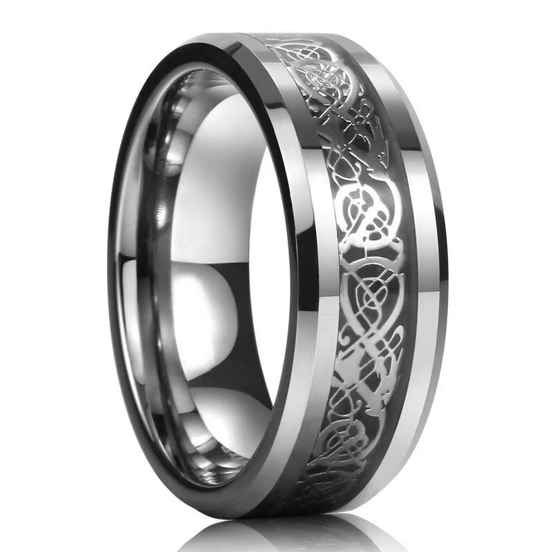 Titanium steel ceramic ring