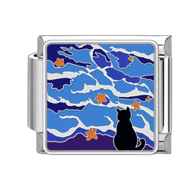 Stainless steel modular bracelet