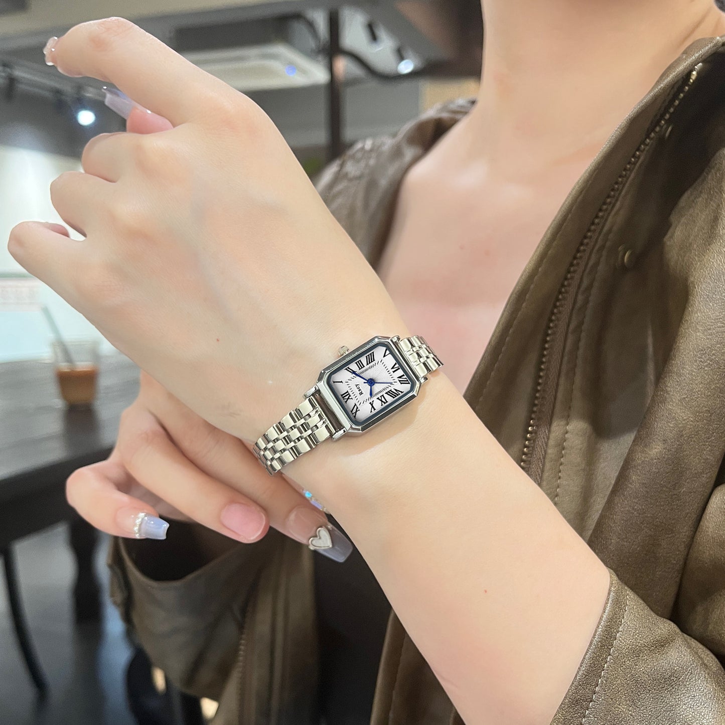 Retro Roman Numerals Women's Watch