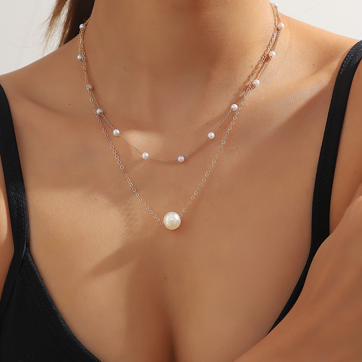 Pearl Heart Necklace