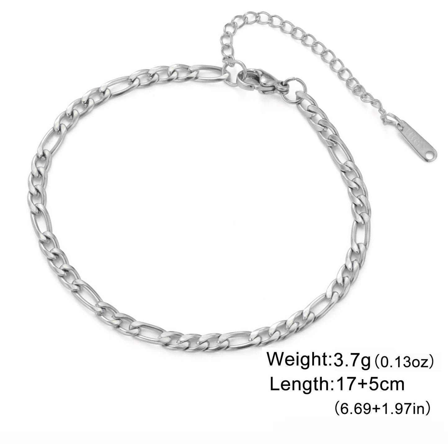 Stainless steel gold bracelet