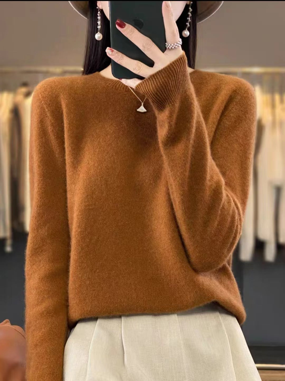Womens Wool Sweater