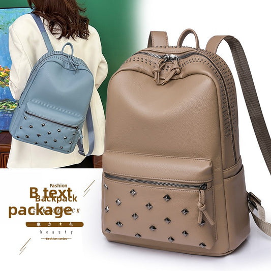 Casual Women Backpack Large Capacity Travel Bag