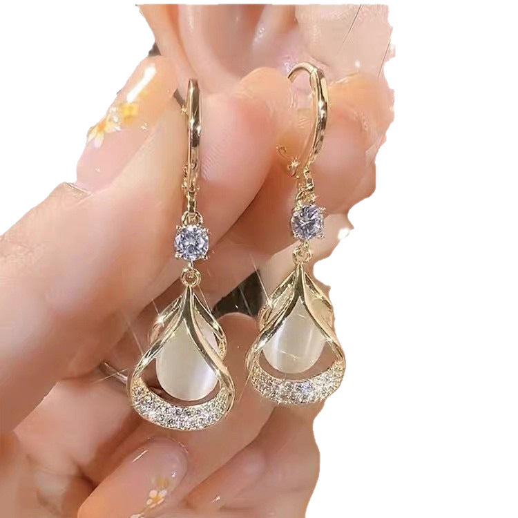 Drop earrings