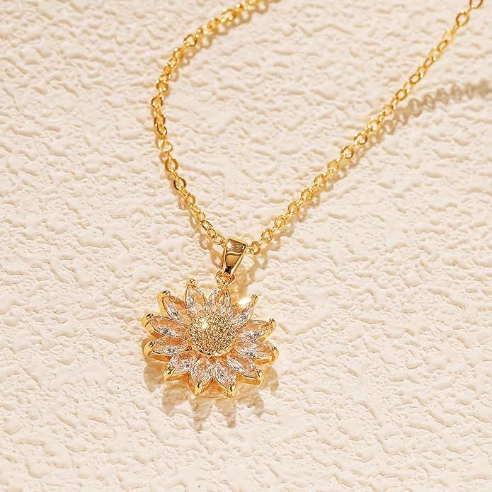 Sunflower Necklace