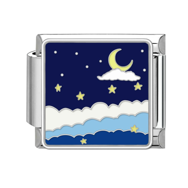 Stainless steel modular bracelet