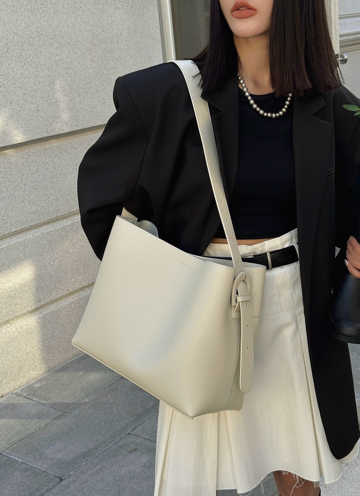 Nubuck Leather Tote Bag for Women