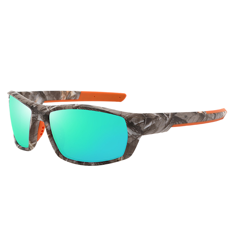 Polarized Sports Sunglasses for Men with Square Frame