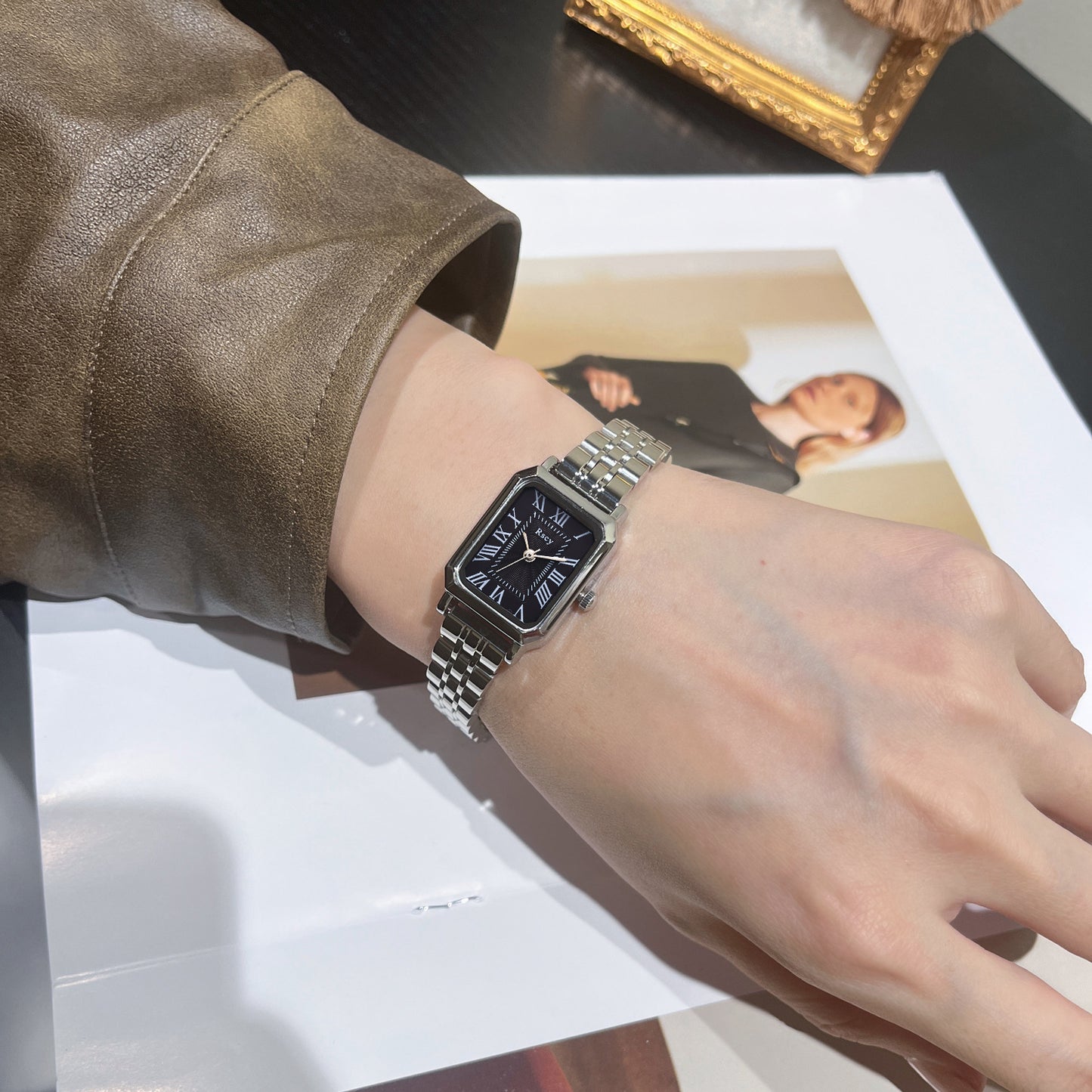 Retro Roman Numerals Women's Watch