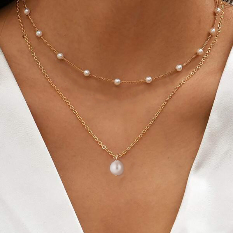 Pearl Heart Necklace