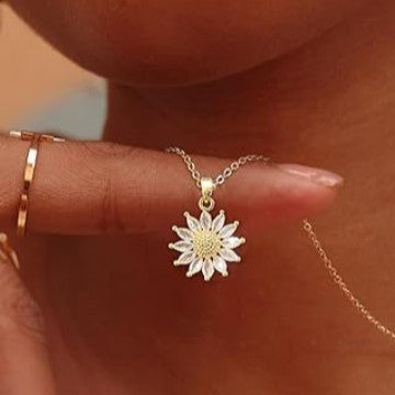 Sunflower Necklace