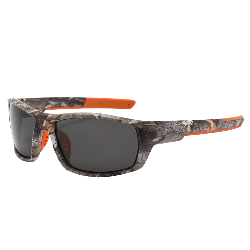 Polarized Sports Sunglasses for Men with Square Frame